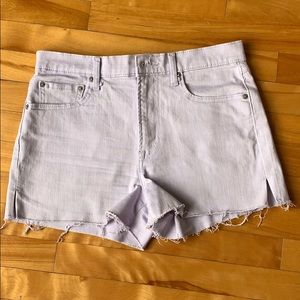 NWOT GAP .Light Lilac Shorts jeans from Gap